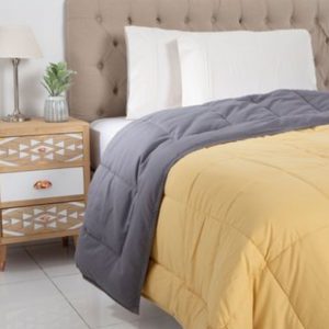 Edredón bicolor maiz