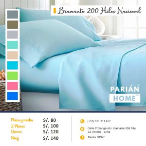 Sábanas de Algodón de 200Hilos